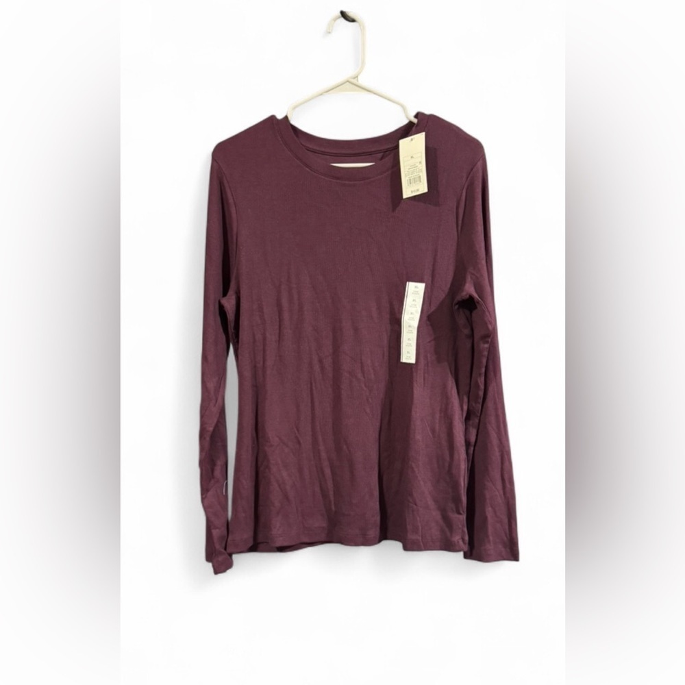 Size XL a new day Long Sleeve Tee in purple